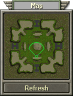 A mockup of the mini map window if it were functional.